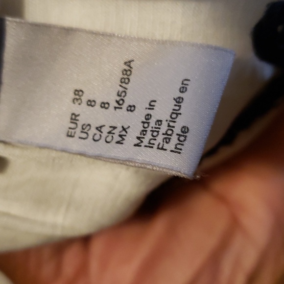 H&M White Embroidered Top - Picture 7 of 11